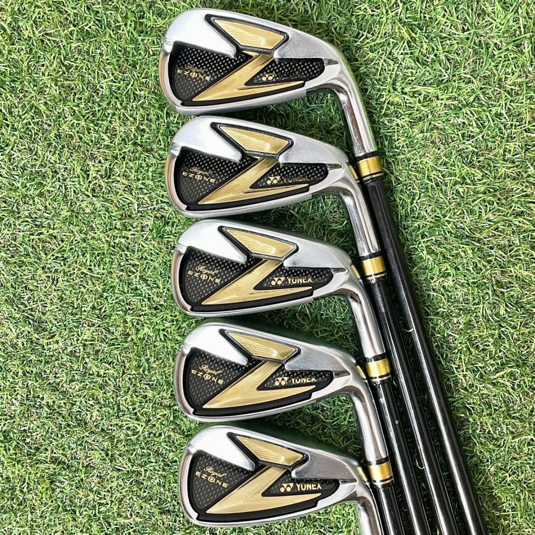 ヨネックス ロイヤル イーゾーン YONEX アイアンセット 豪華9本 SR 右