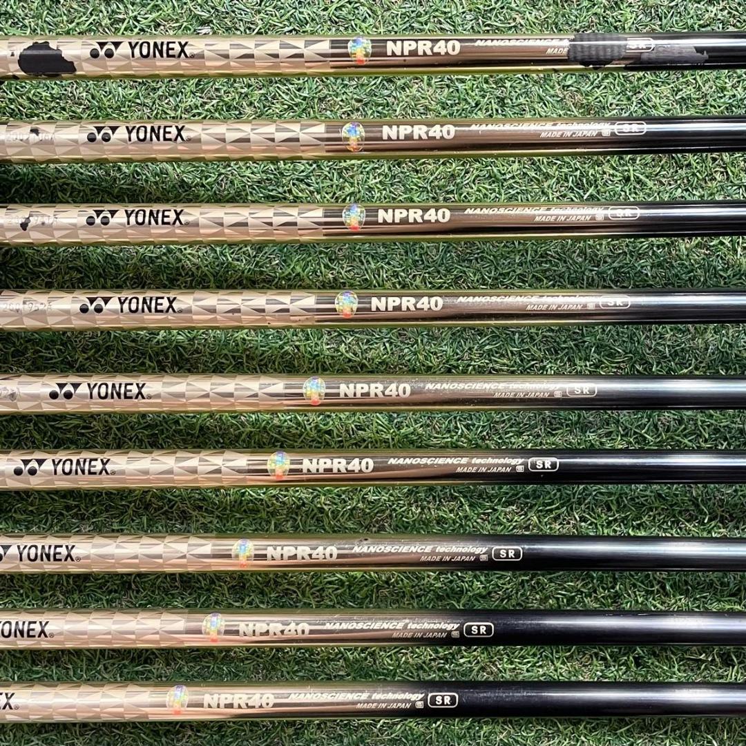 ヨネックス ロイヤル イーゾーン YONEX アイアンセット 豪華9本 SR 右