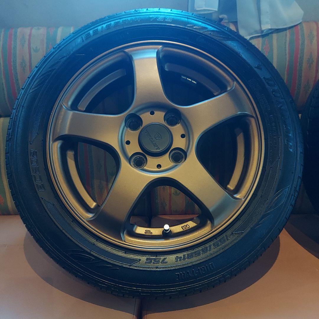 14インチ　ホイールタイヤセット送料込！エブリィ　キャリー　TE37