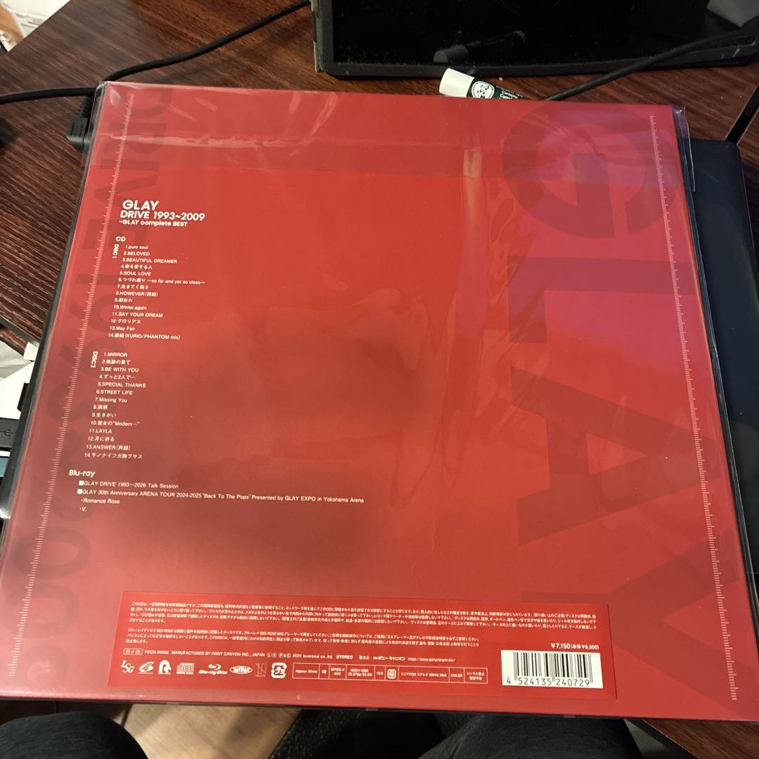 シリアル未使用 DRIVE 1993～2009 2010〜2026セットGLAY