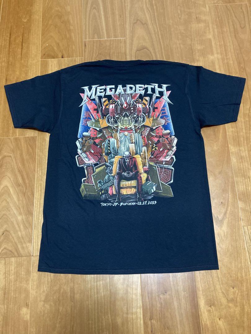 週末限定ンセール MEGADETH メガデス 2023 日本武道館公演 限定Tシャツ Mサイズ ミュージシャン