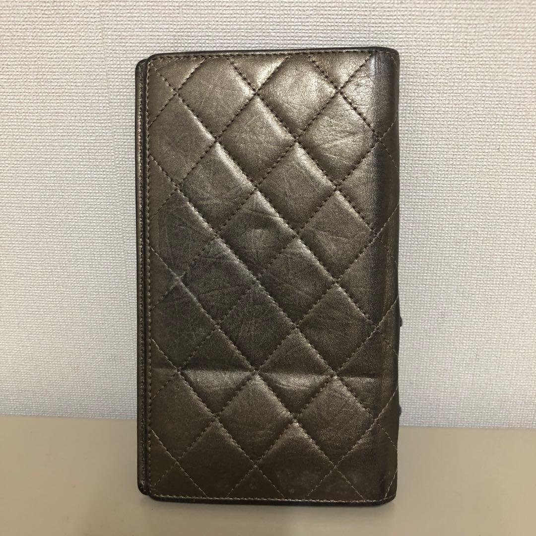 シャネル　長財布　カンボンライン　ココマーク