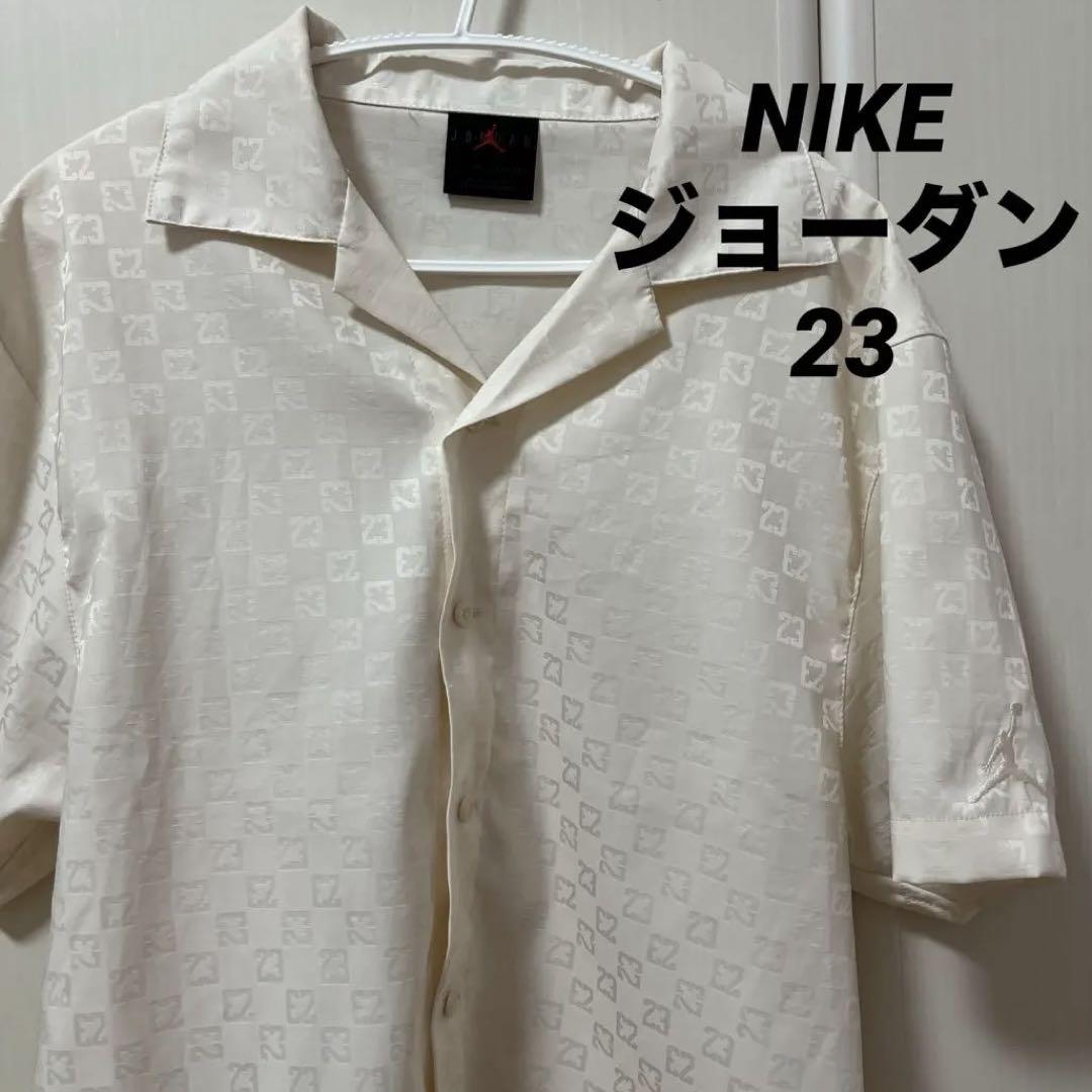 AIR JORDAN エッセンシャルシャツ モノグラム 開襟 ショート丈 AIR JORDAN エッセンシャルシャツ モノグラム 開襟 ショート丈