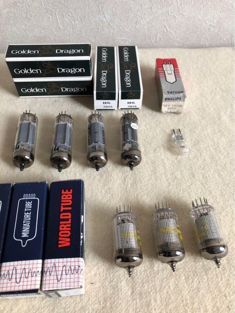真空管ドラゴンE84L/Philips6550/Mullard EF86