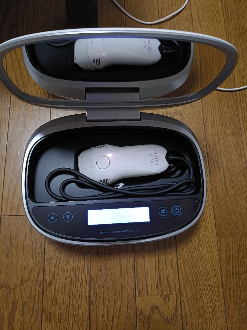 【約10万ショット残あり】ke-non ケノン フラッシュ式脱毛器本体　効果あり