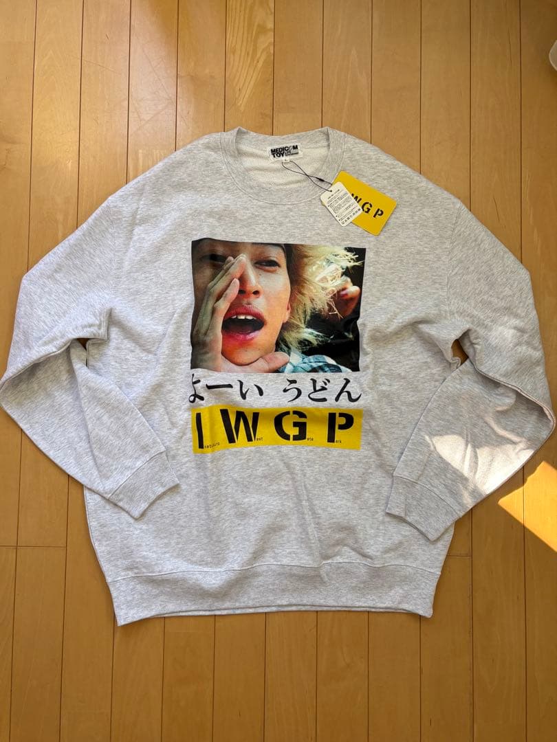 【Lサイズ】MLE×I.W.G.P. 窪塚洋介 スウェットシャツ よーいうどんE 【Lサイズ】MLE×I.W.G.P. 窪塚洋介 スウェットシャツ よーいうどんE
