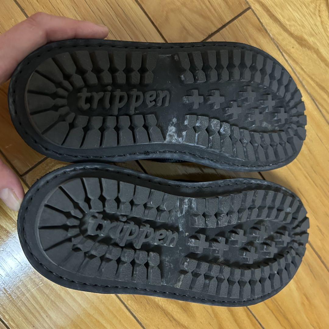 美品　trippen Yen スリッポン　黒　35