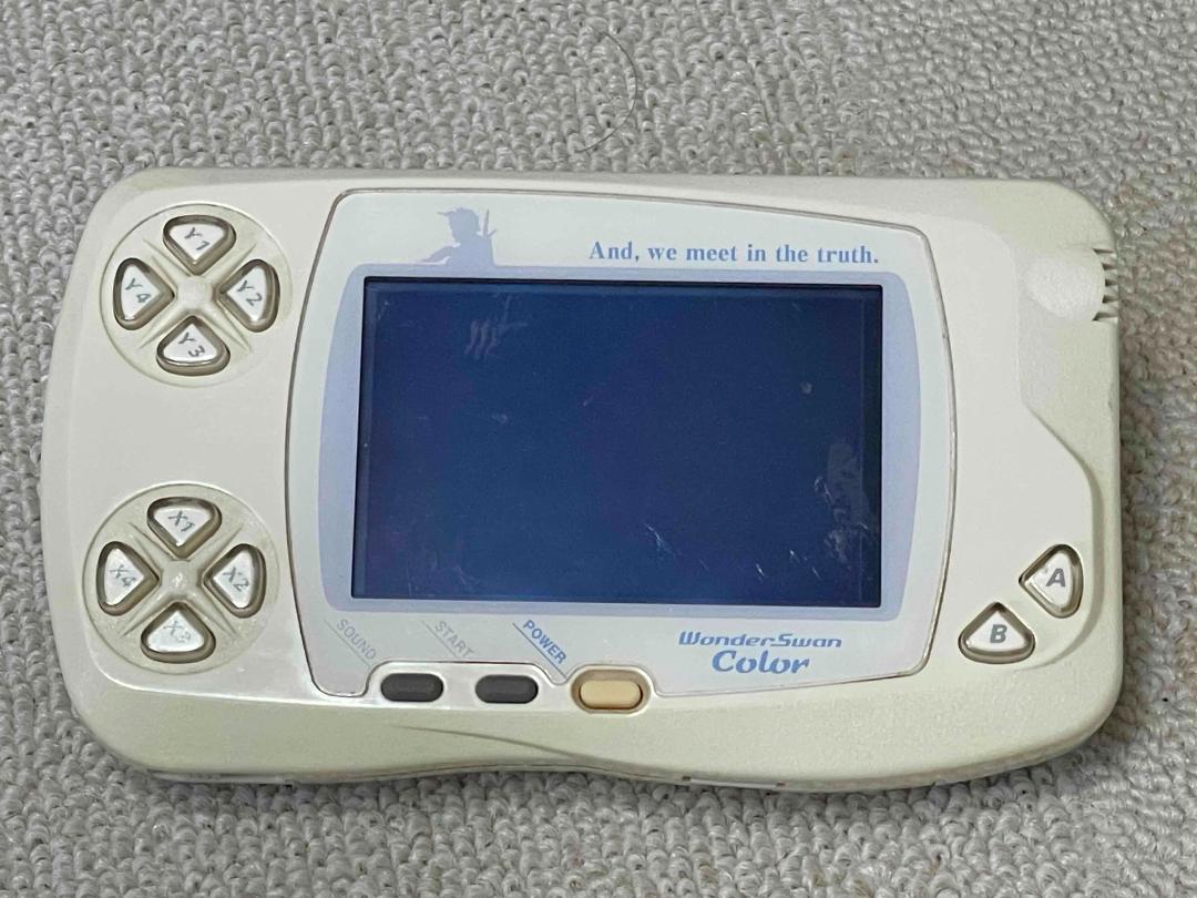 ワンダースワンカラー ファイナルファンタジー特製カラー ソフト付き