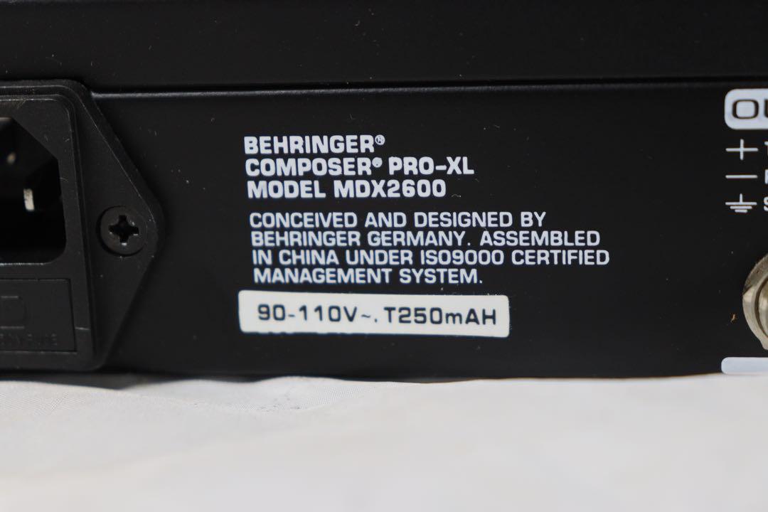 BEHRINGER／MDX2600 PRO-XL ベリンガー／コンプレッサー 513kwRj6ArL._UF1000,1000_QL80_.jpg