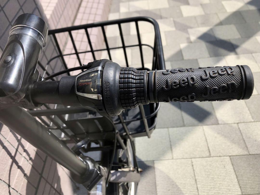 ジープ　JEEP 20型 折りたたみ自転車 6段変速 後サス　東京