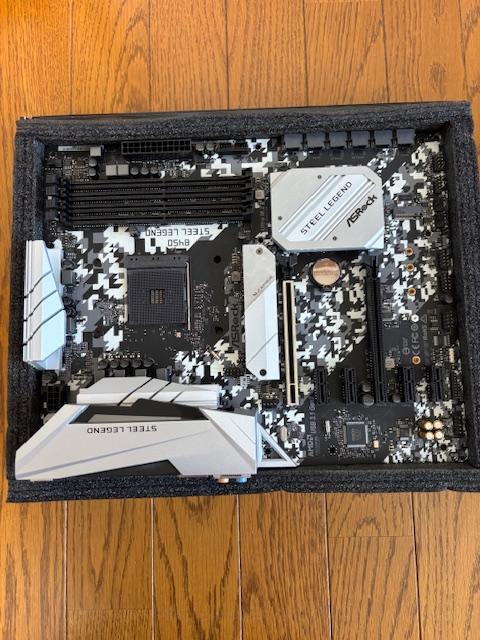 ASRock B450 STEEL LEGEND マザーボード AMD