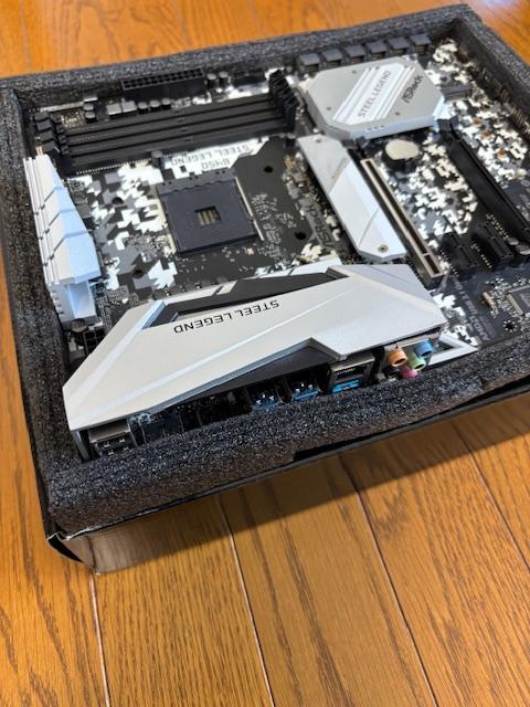 ASRock B450 STEEL LEGEND マザーボード AMD