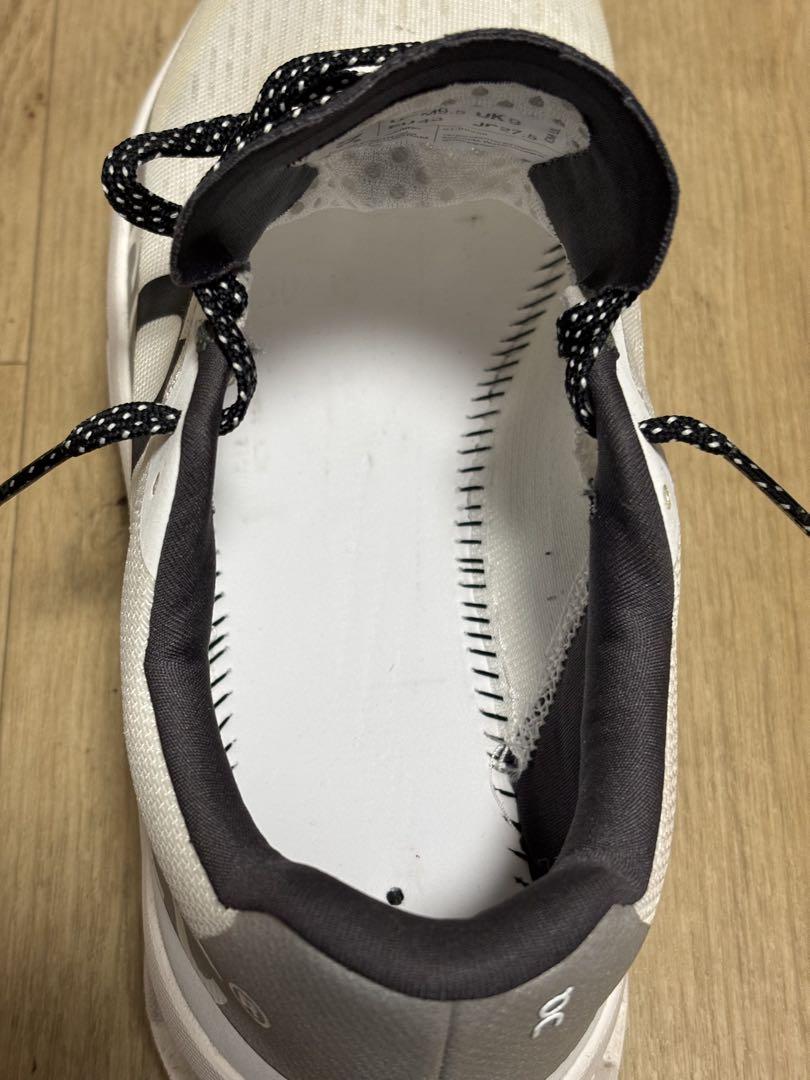 【美品】On Cloudmonster ホワイト 27.5
