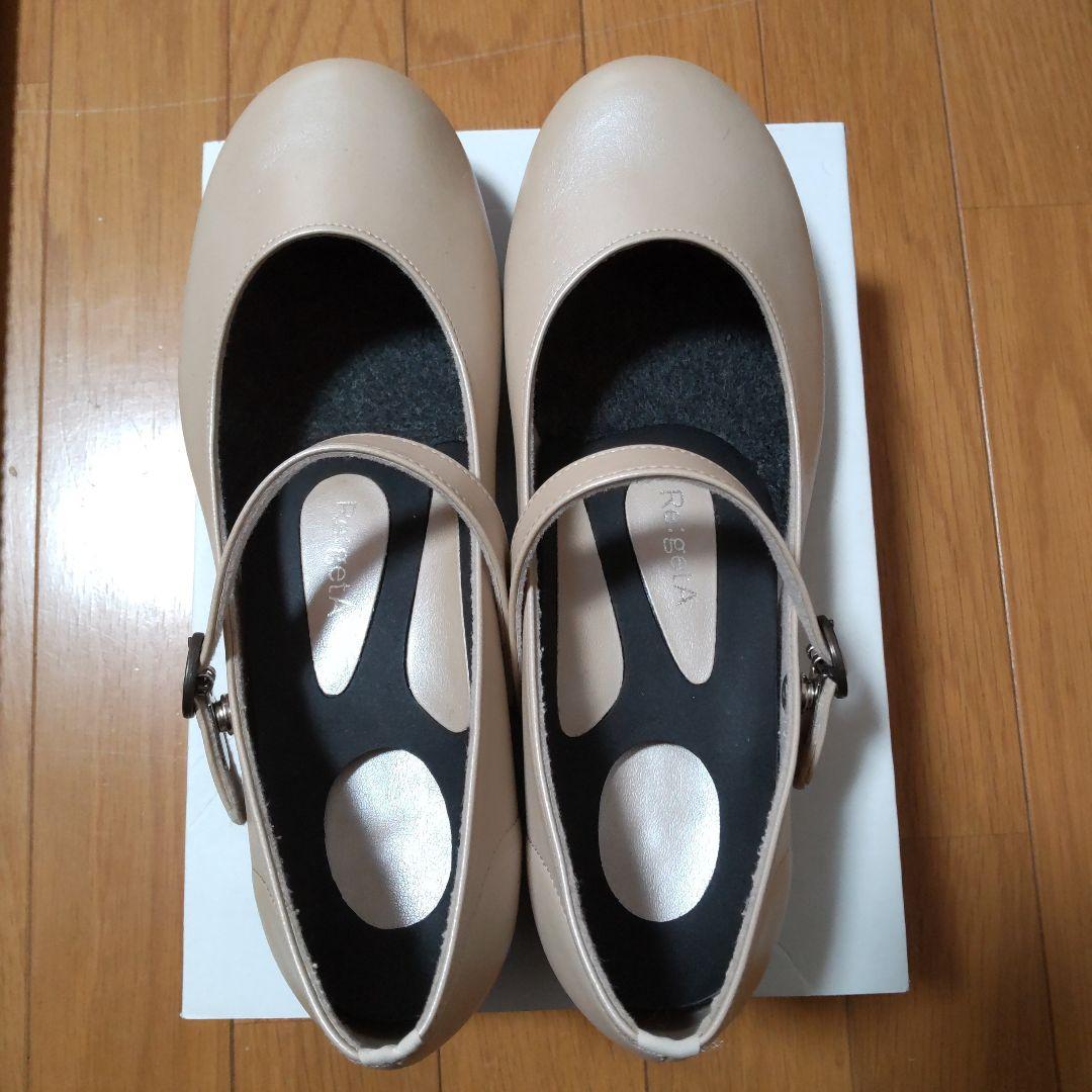 リゲッタ ローヒールパンプス mio comfort コンフォートシューズ 5E