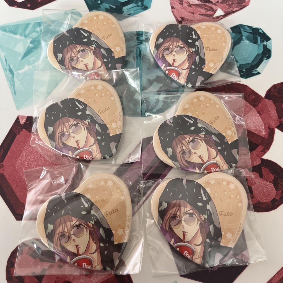 ブラザーズコンフリクト ブラコン ハート 缶バッジ 朝日奈風斗 風斗