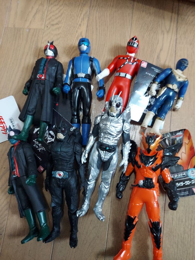 ヒーロー フィギュア セット傷や汚れあり YUZUMIYA_COM