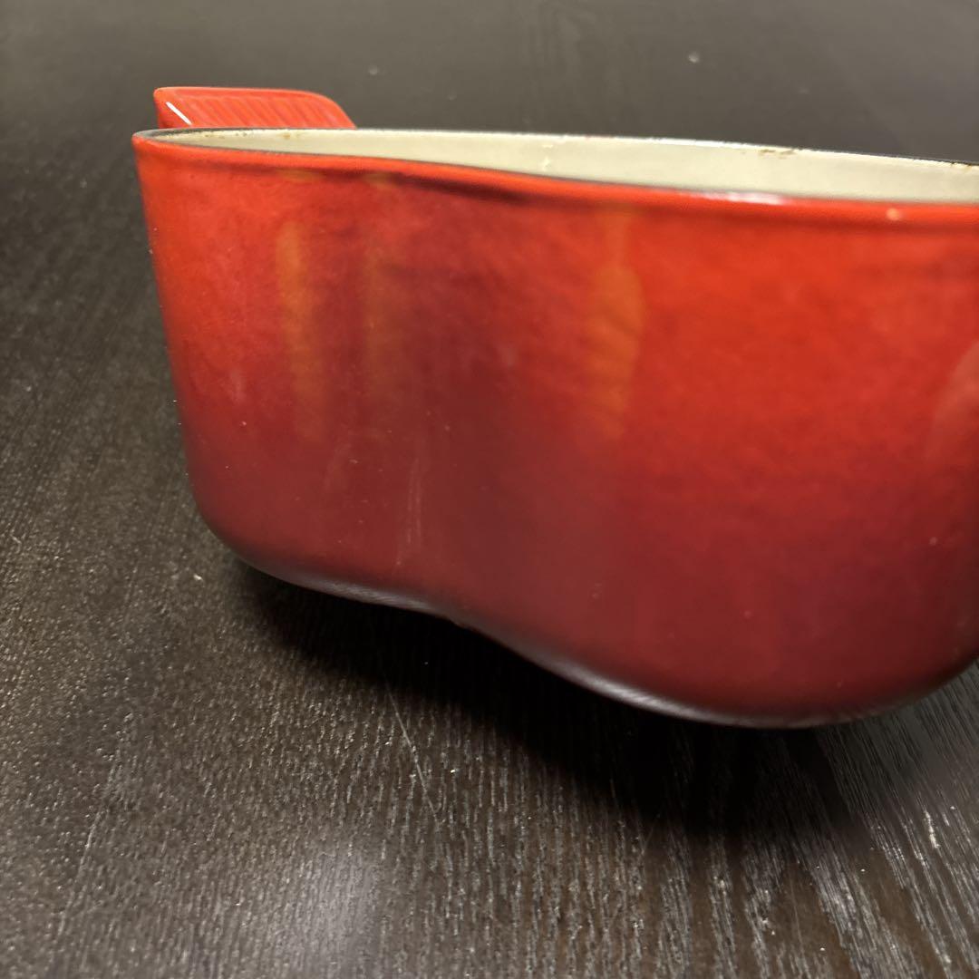 LE CREUSET ココット・ダムール/ハート型/両手鍋　ルクルーゼ