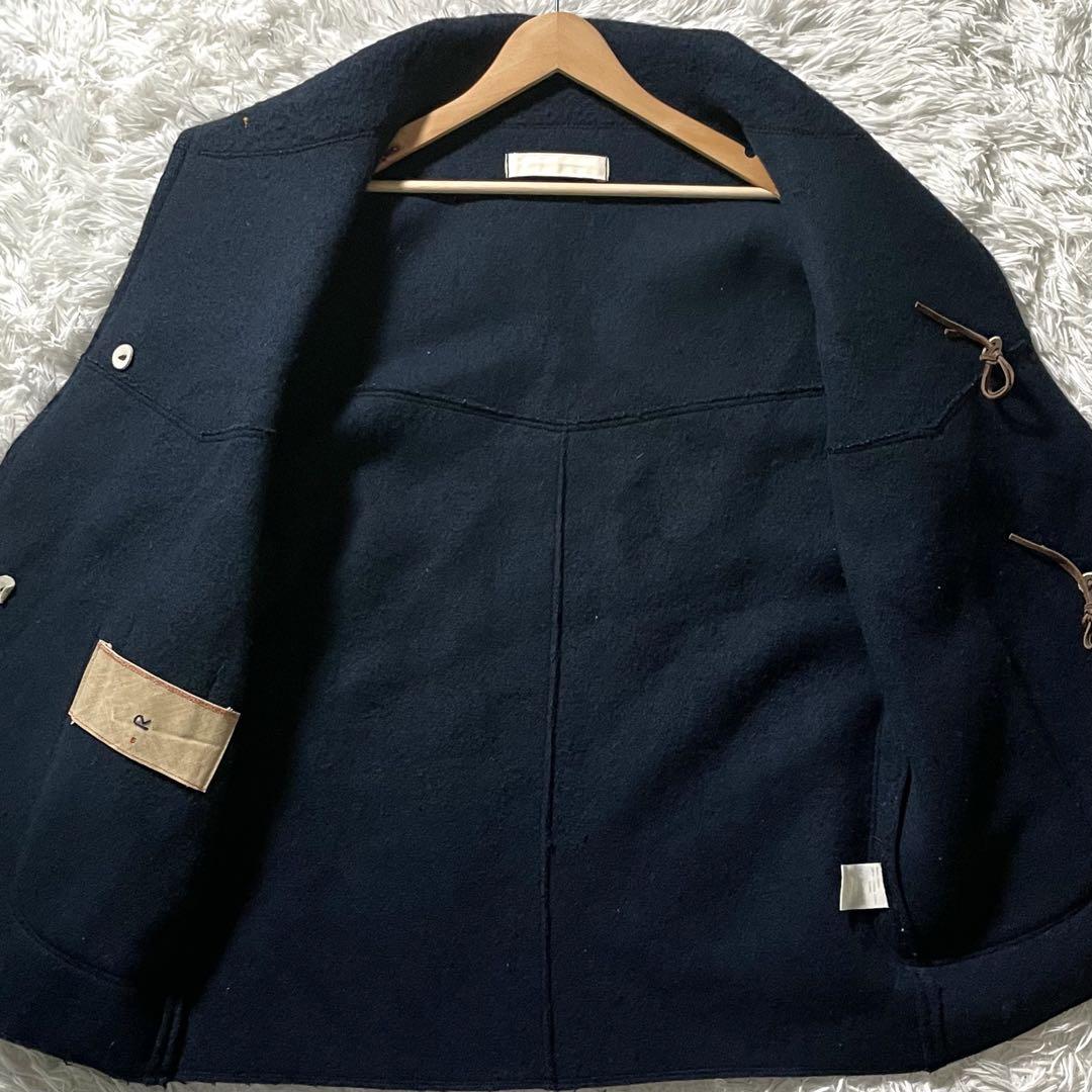入手困難✨ 45R コンチョボタン ダッフルコート ギャバ ウール