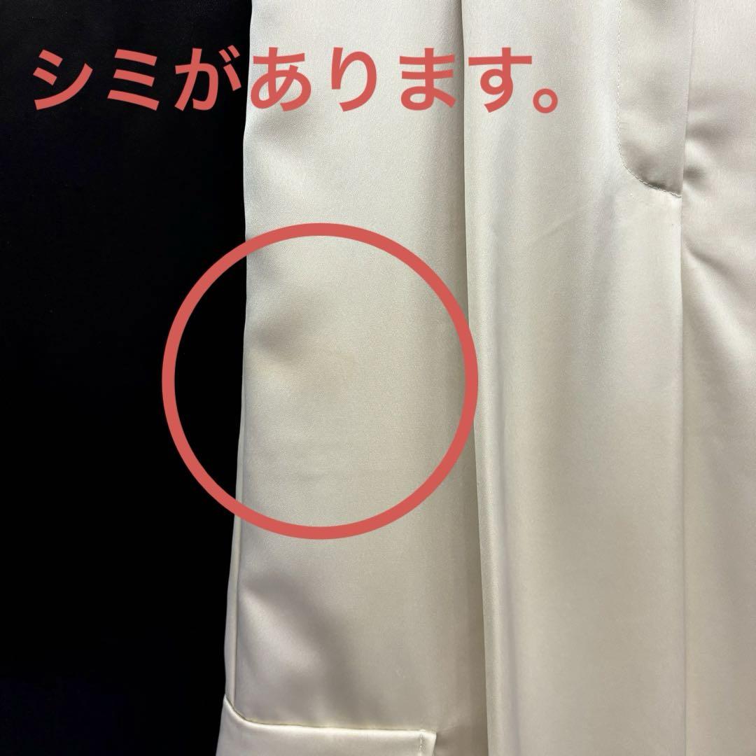エステラケー Estella.K レディース サテンカーゴパンツ S エクリュ 画像9