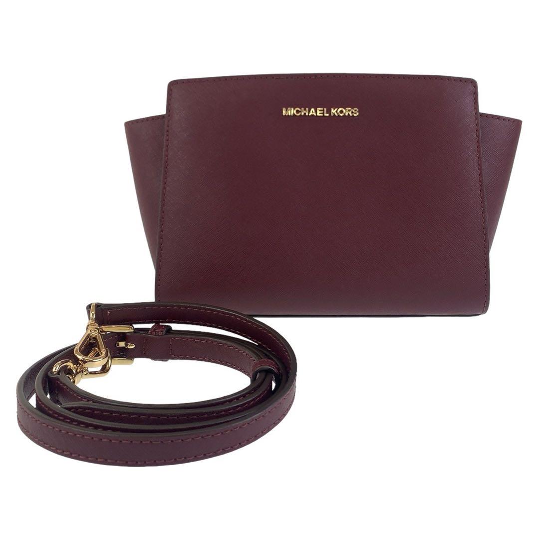 MICHAEL KORS バーガンディ ショルダーバッグ