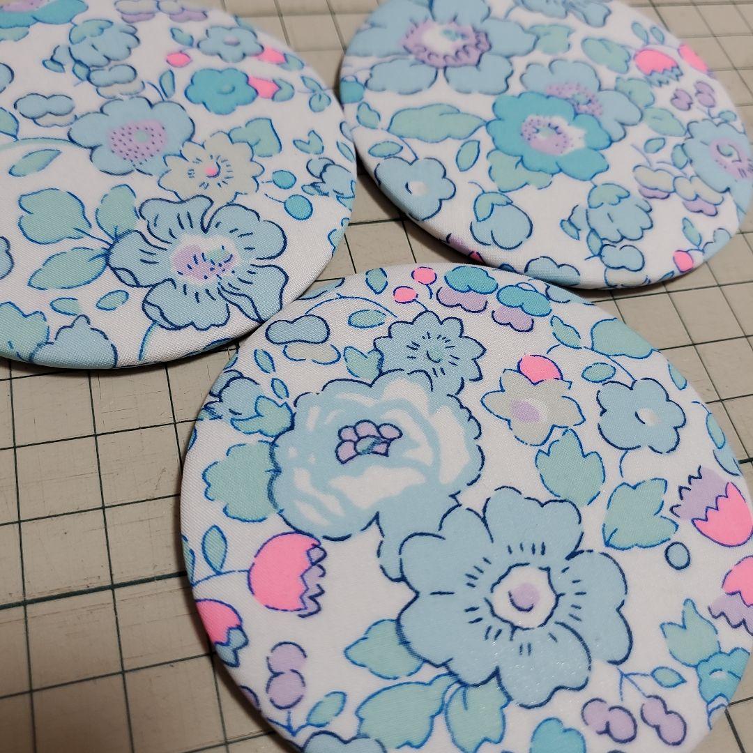 minamin様リバティタナローン✨ベッツィキス✨75mmサークル ミラー3点