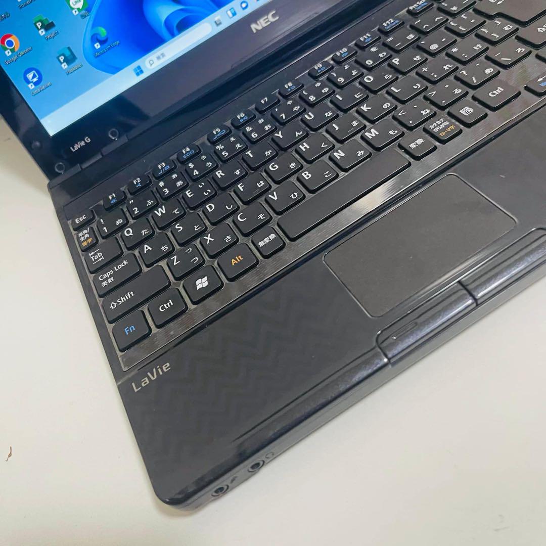 T344 NECノートパソコンi7メモリ8G高速SSDサクサクWindows11