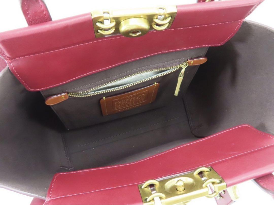 コーチ バッグ COACH トループタンロック レザーショルダー