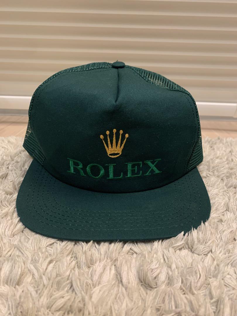 90’s ROLEX ロレックス キャップ アメリカ製　noroll 90's ROLEX ロレックス キャップ アメリカ製 noroll - メルカリ