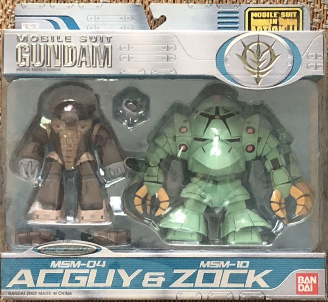 モビルスーツインアクション アッガイ＆ゾック セット（新品未開封）