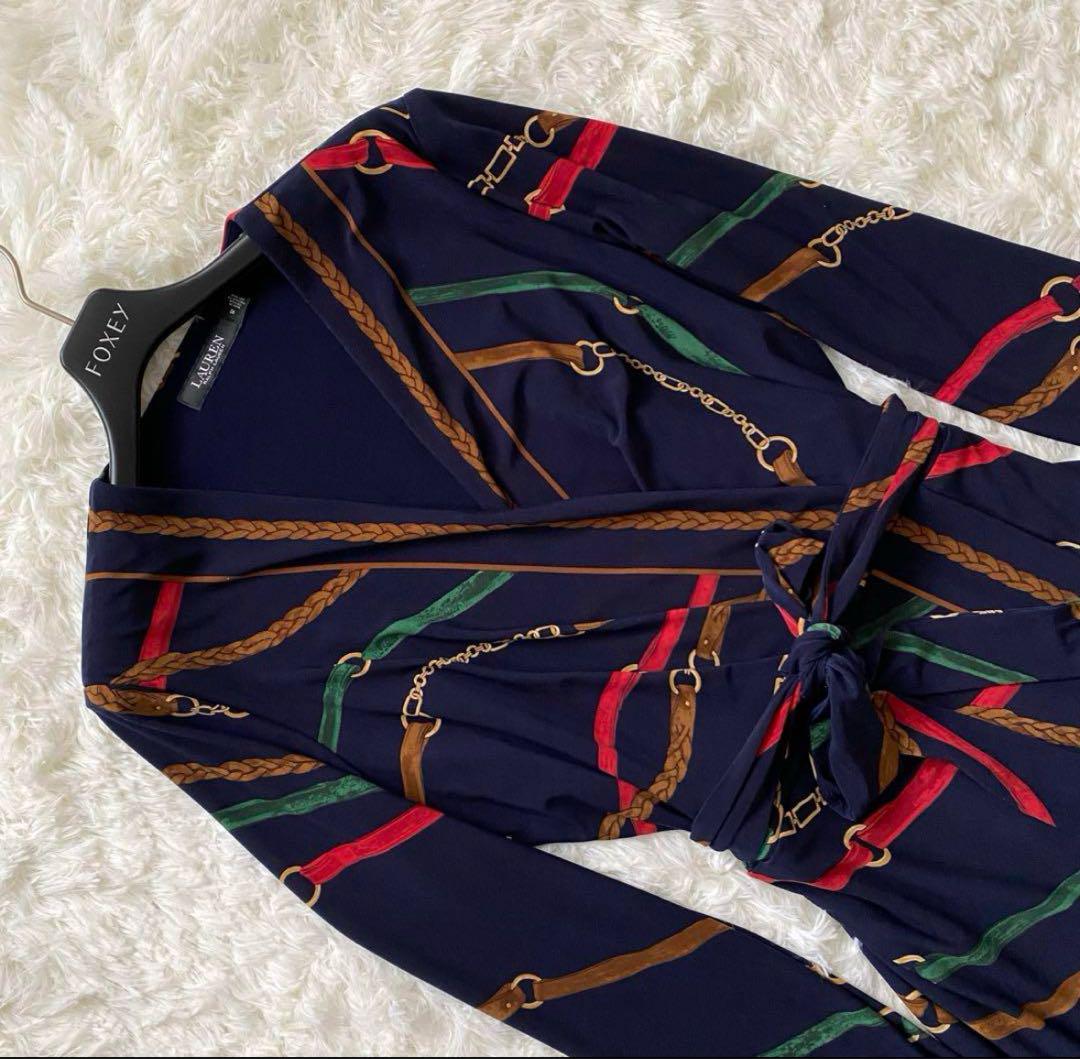 若者の大愛商品 おまとめ カシュクール 大きいサイズ12 ローレンラルフローレン ワンピース