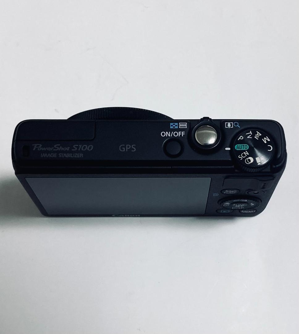 美品！Canon PowerShot S100 ブラック PSS100(BK)