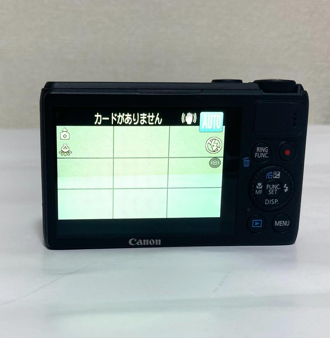 美品！Canon PowerShot S100 ブラック PSS100(BK)