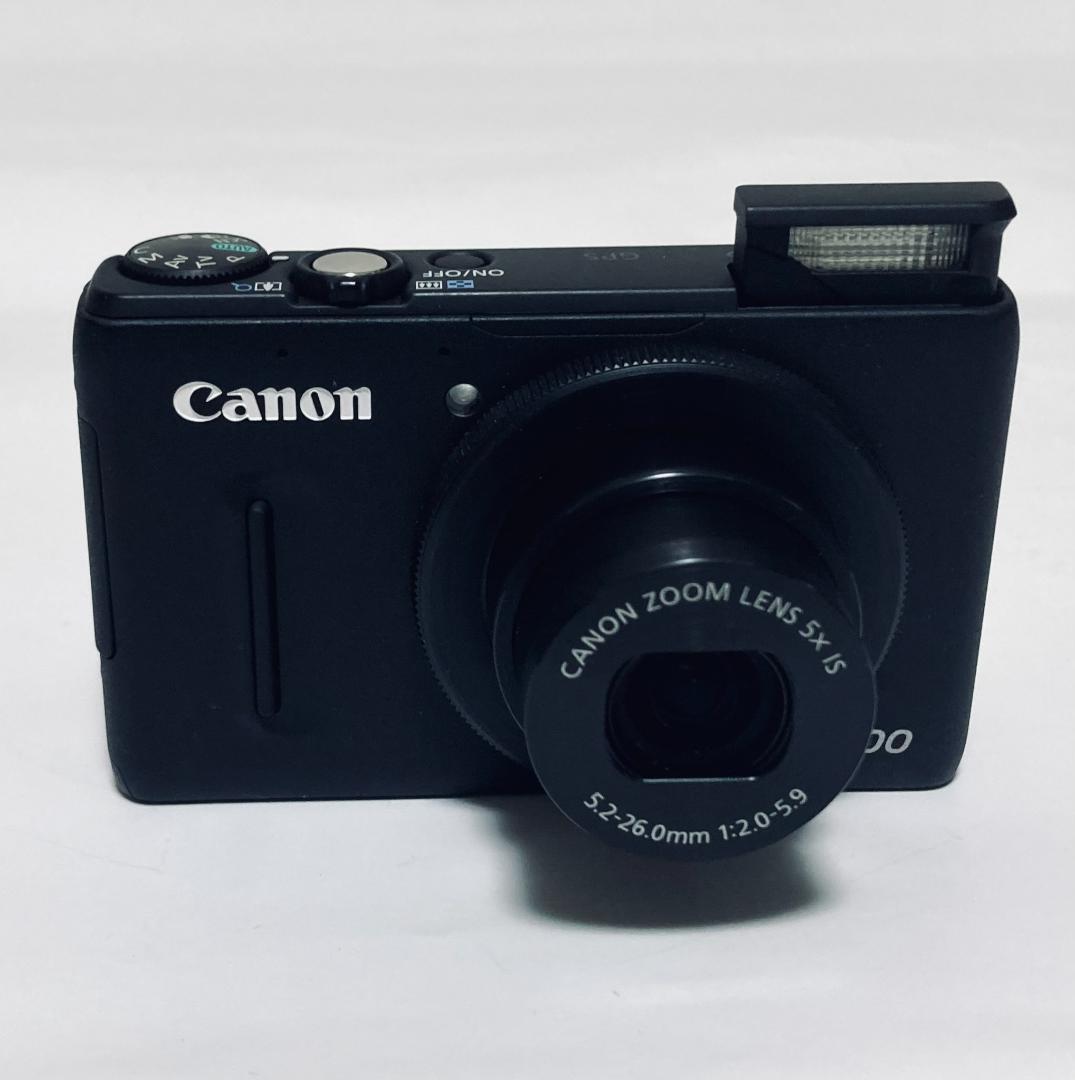 美品！Canon PowerShot S100 ブラック PSS100(BK)