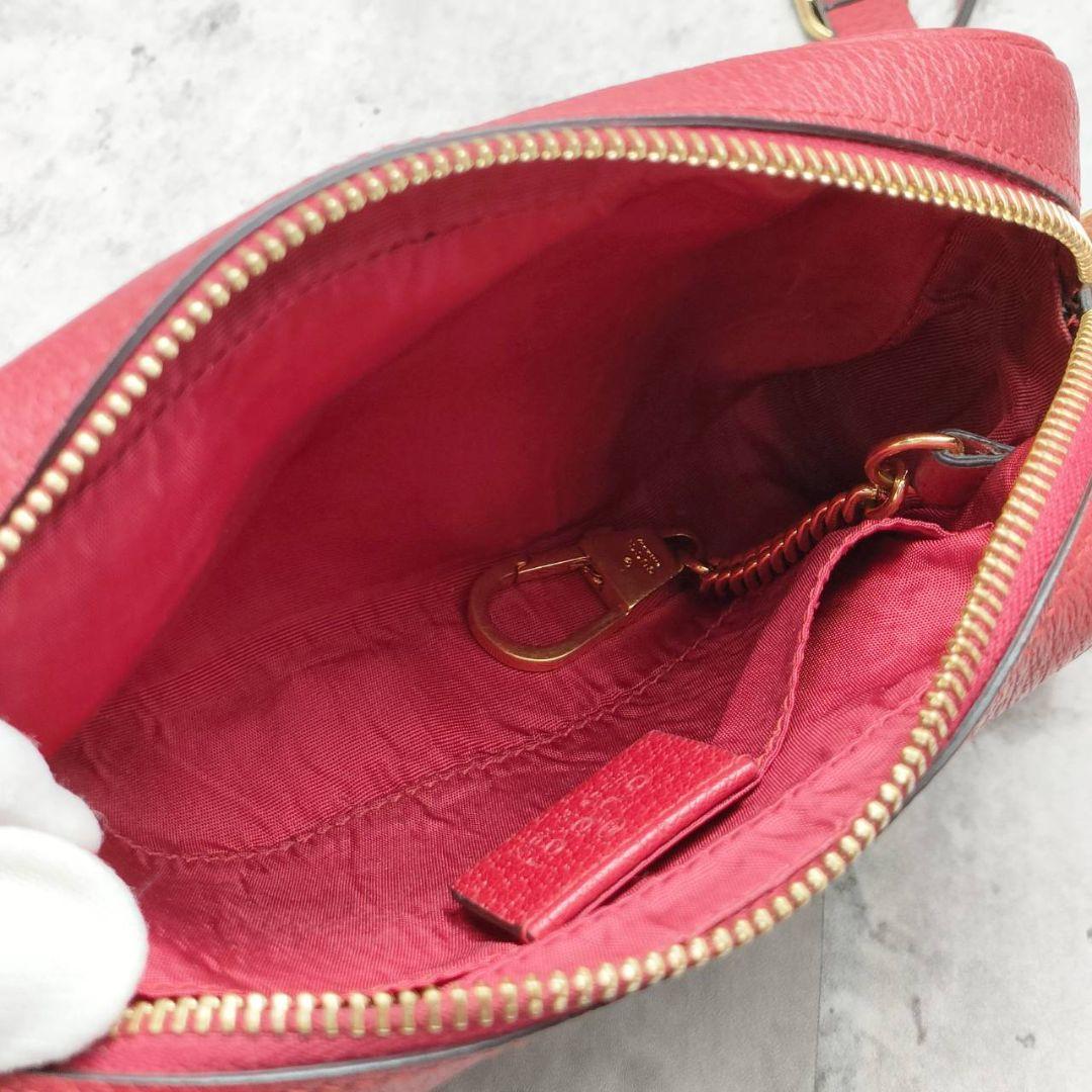 極美品 GUCCI オフディア トリコロール マーモント ショルダー