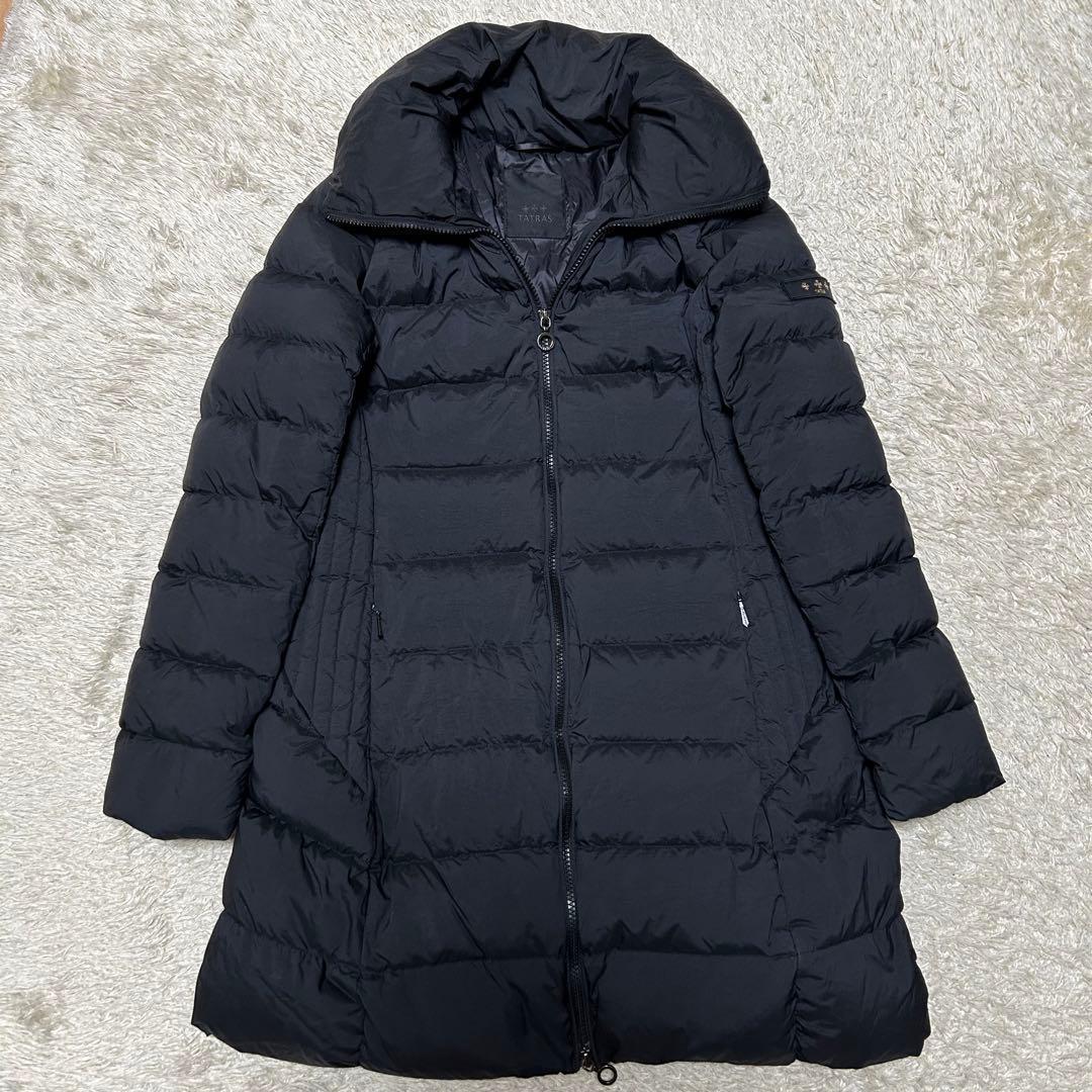 m*o様 美品 タトラス ポリテアマ M ダウンジャケット ブラック ナイロン