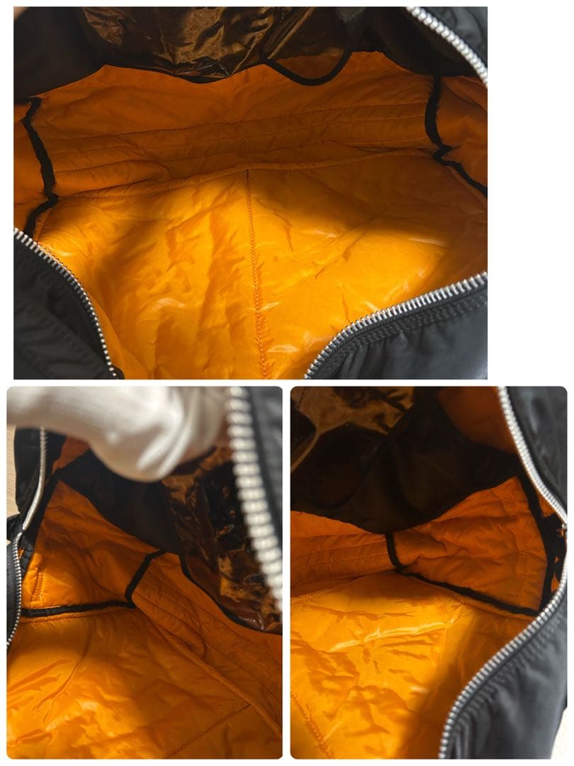 【美品】PORTER タンカー 2way ボストンバッグ ブラック 大容量