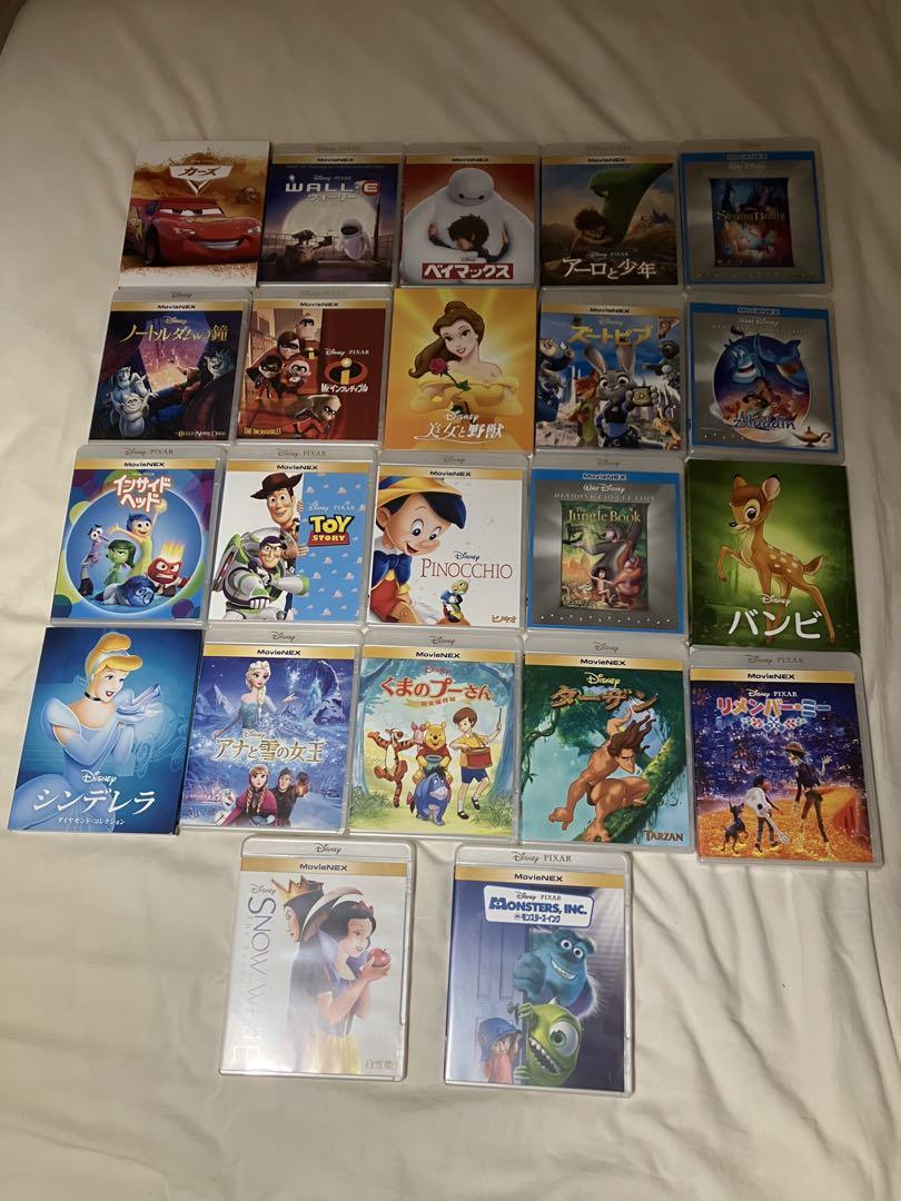 ディズニー ピクサー ブルーレイ DVDまとめ売り Disney