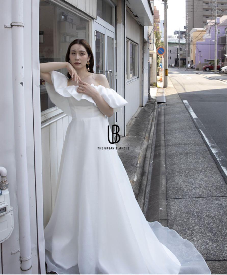THE URBAN BLANCHE マルチWAYフリルウエディングドレスCD52 NEW】【THE URBAN BLANCHE ORIGINAL 】 マルチWAY フリル