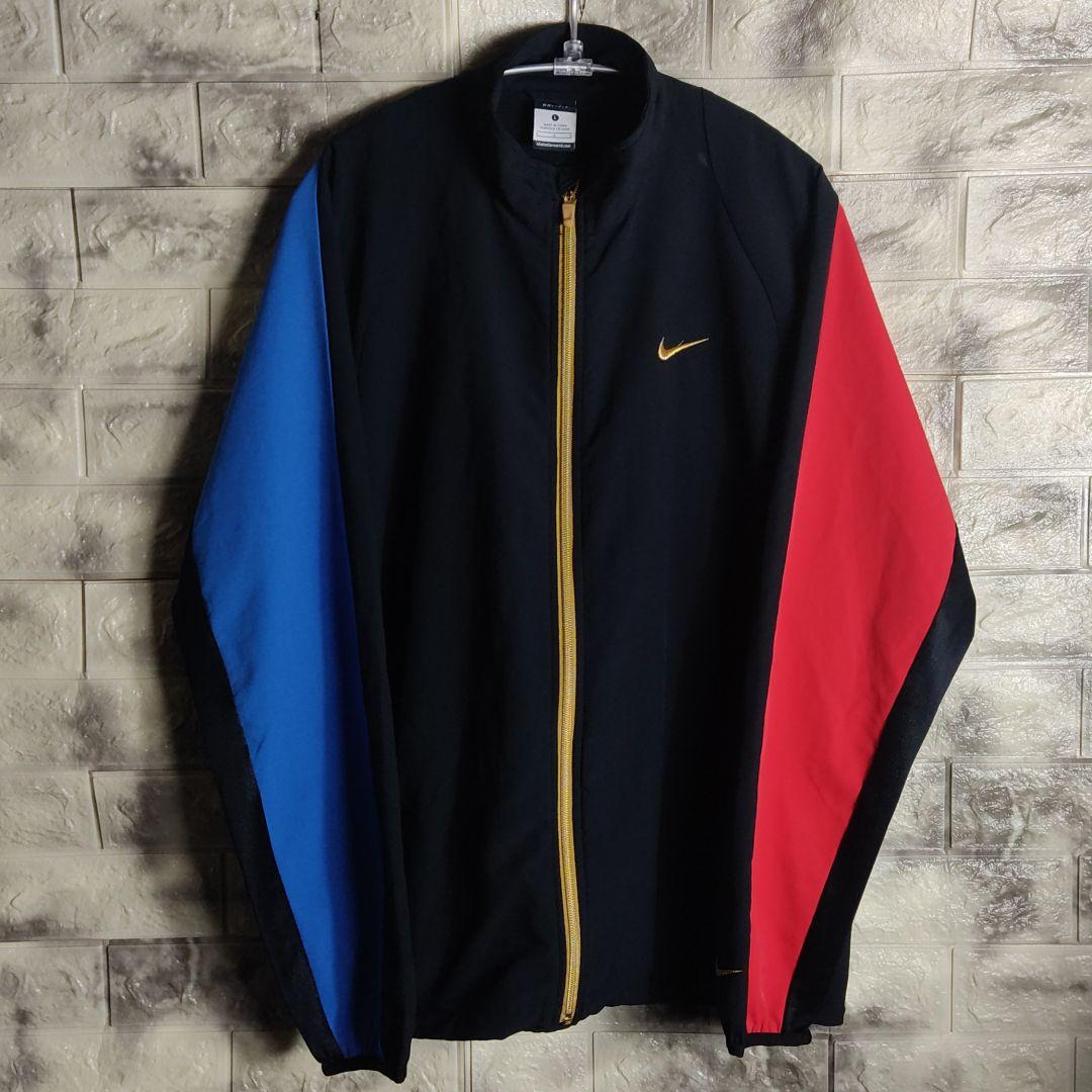 希少】NIKE ナイキ トラックジャケット ジャージ スウッシュロゴ 希少】NIKE ナイキ トラックジャケット ジャージ スウッシュロゴ