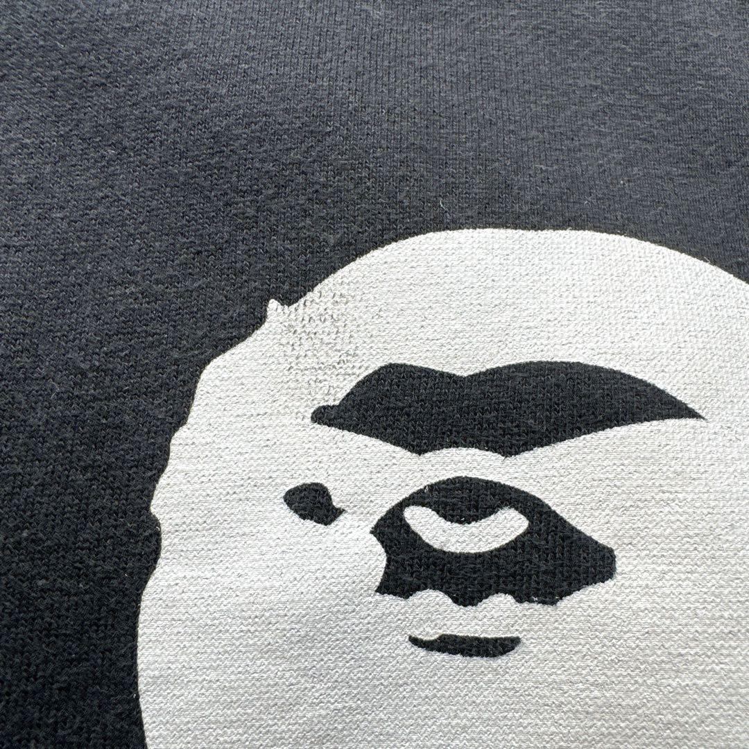 90s A BATHING APE アベイシングエイプ ハーフジップ スウェット