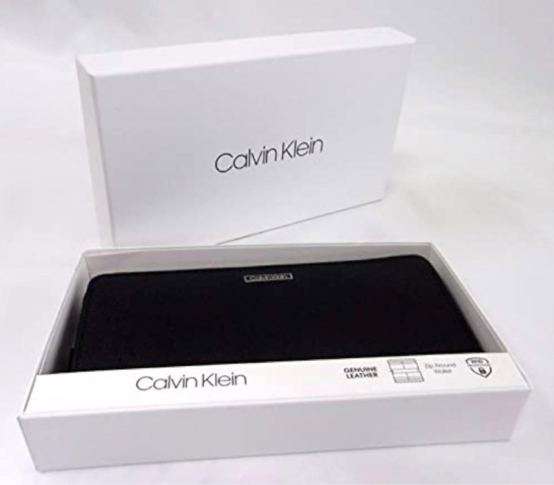 Calvin Klein ZIP AROUND WALLET　カルバンクライン