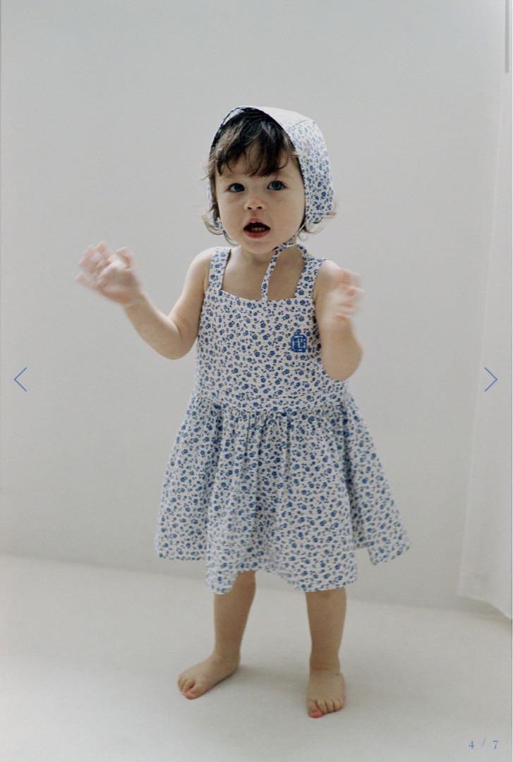 house on the hill dress&bonnet （flower）
