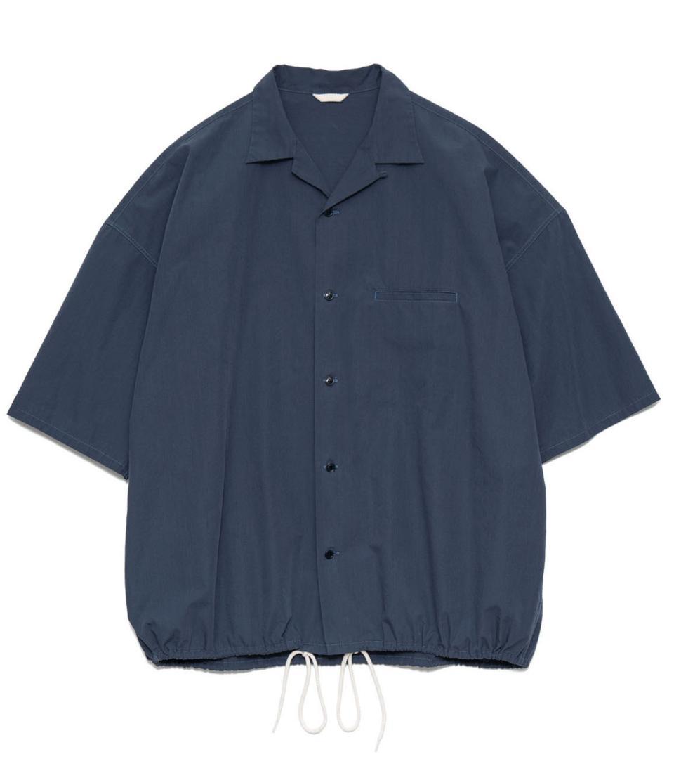 nanamica Open Collar Wind H/S Shirt XL