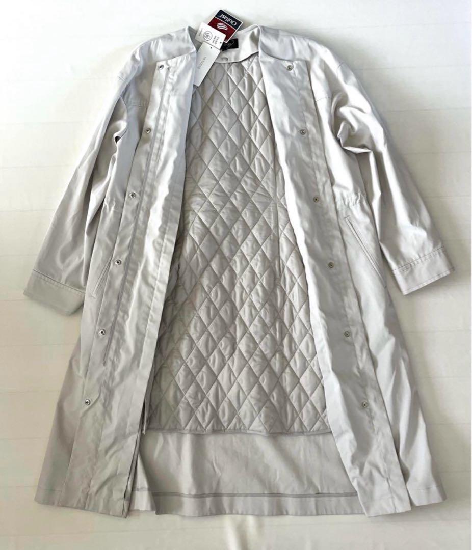 新品 アンタイトル ライナー付き スプリング ロングコート ノーカラー