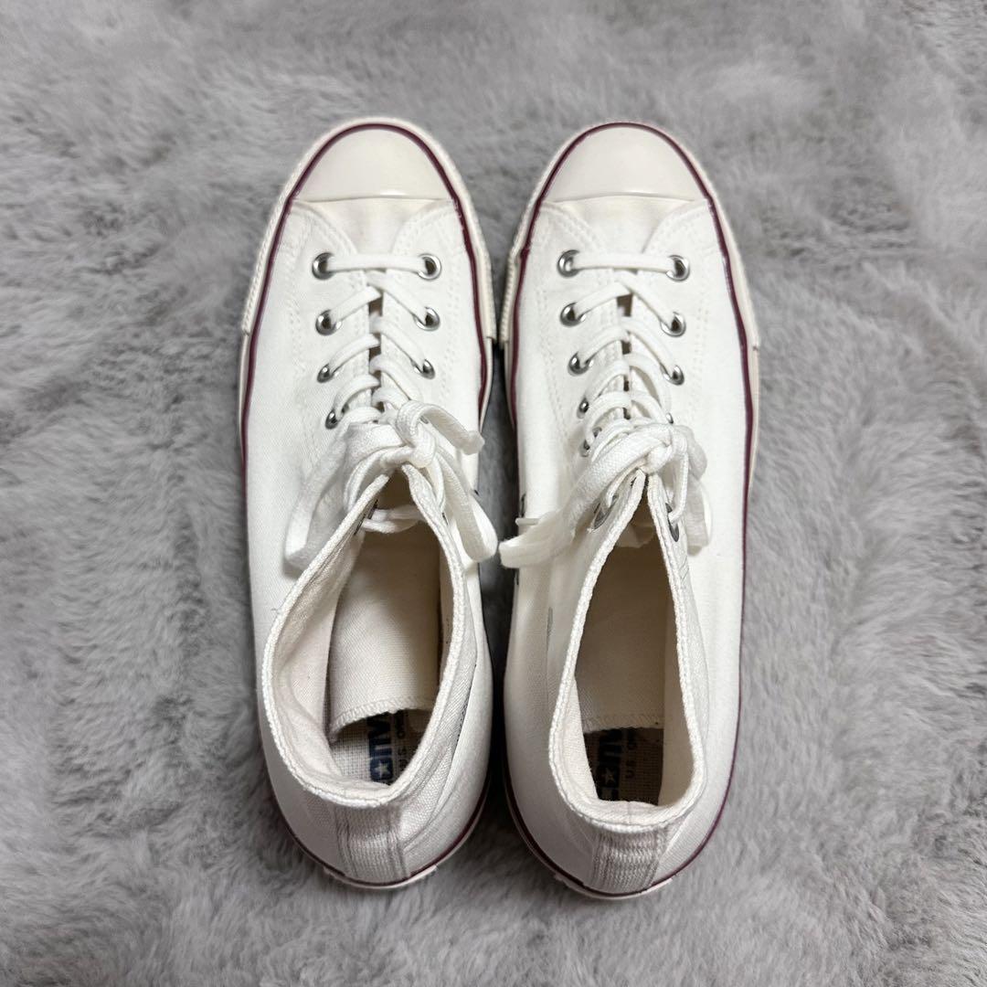【converse】コンバース　USオリジネーター　28cm 白　ハイカット