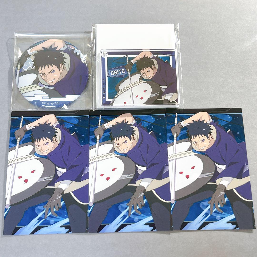 NARUTO うちはオビト トレーディングアクリルクリップバッジ NARUTO 缶バッジ/アクリルキーホルダー/特典カード うちはオビト