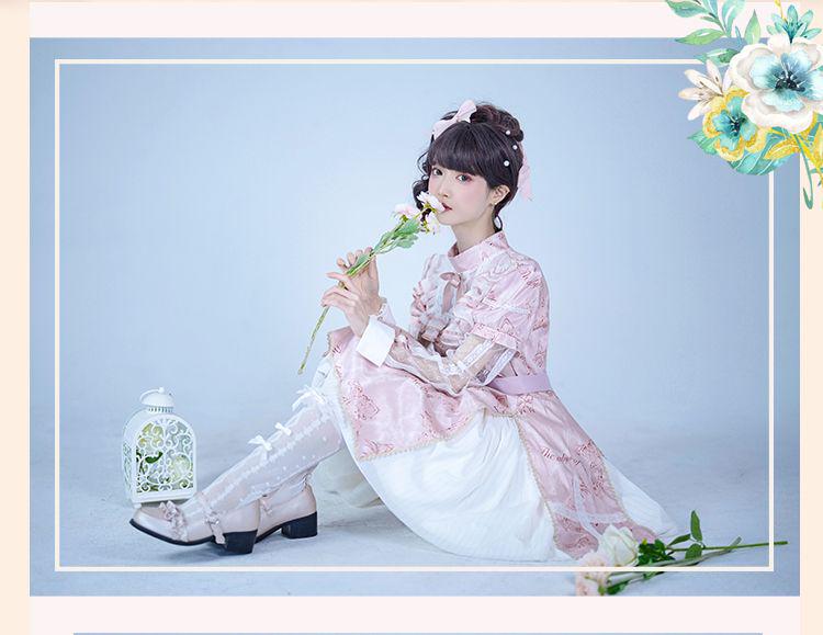 栀】LO1042 lolita オリジナル 洋服 ロリータ ワンピース ワンピース