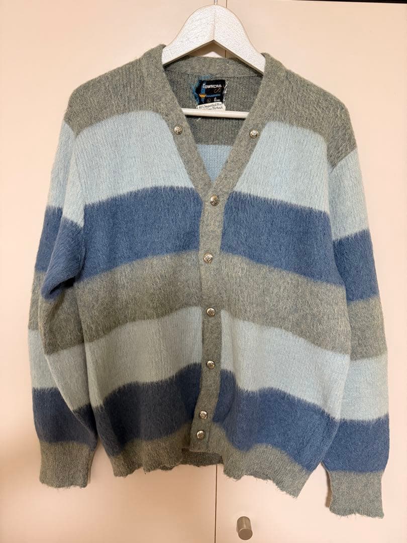 ビンテージ モヘアカーディガン towncraft Lサイズ