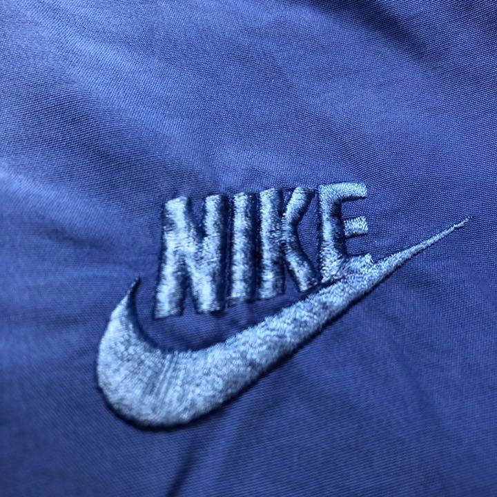 NIKE 初期コラボスタジャン風ナイロンジャケット ブルー Aidq5-m68960780076 × supreme 特価爆買い
