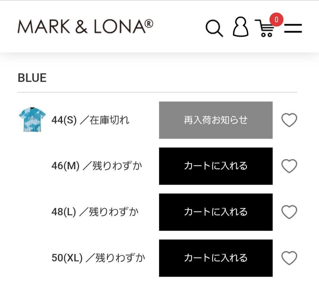 MARK & LONA マークアンドロナ モックネック 今期モデル